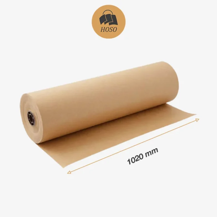 Giấy kraft cuộn nâu khổ 1020 mm