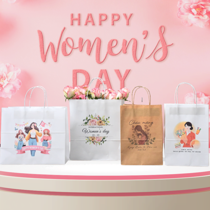 Ảnh bìa túi in sẵn 8/3