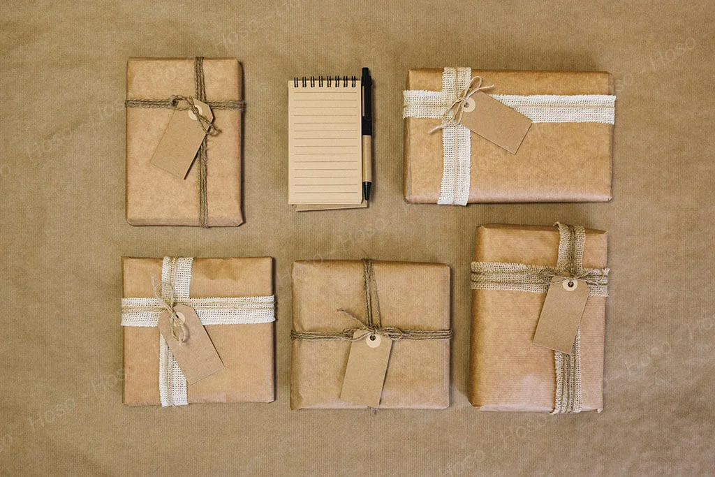 Giấy kraft mỏng được dùng để gói hàng